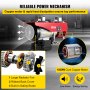 VEVOR Electric Hoist, 1100LBS Electric Winch, Steel Electric Lift, 110V Electric Hoist with Remote Control & Single/Double Slings for Lifting in Factories, Warehouses, Construction Site, Mine Filed