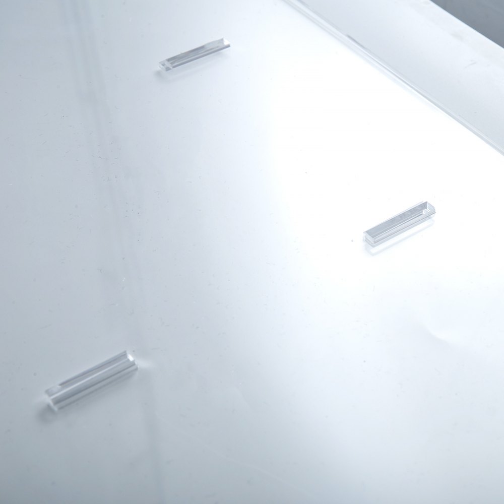 Acrylic Display Cabinet 4 Shelves L52 x W24 x H49cm Clear Cupcake Bakery PRO