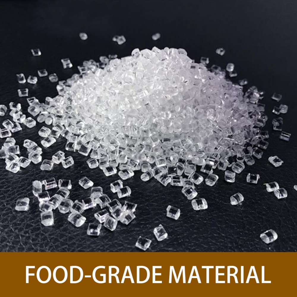 Acrylic Display Cabinet 4 Shelves L52 x W24 x H49cm Clear Cupcake Bakery PRO