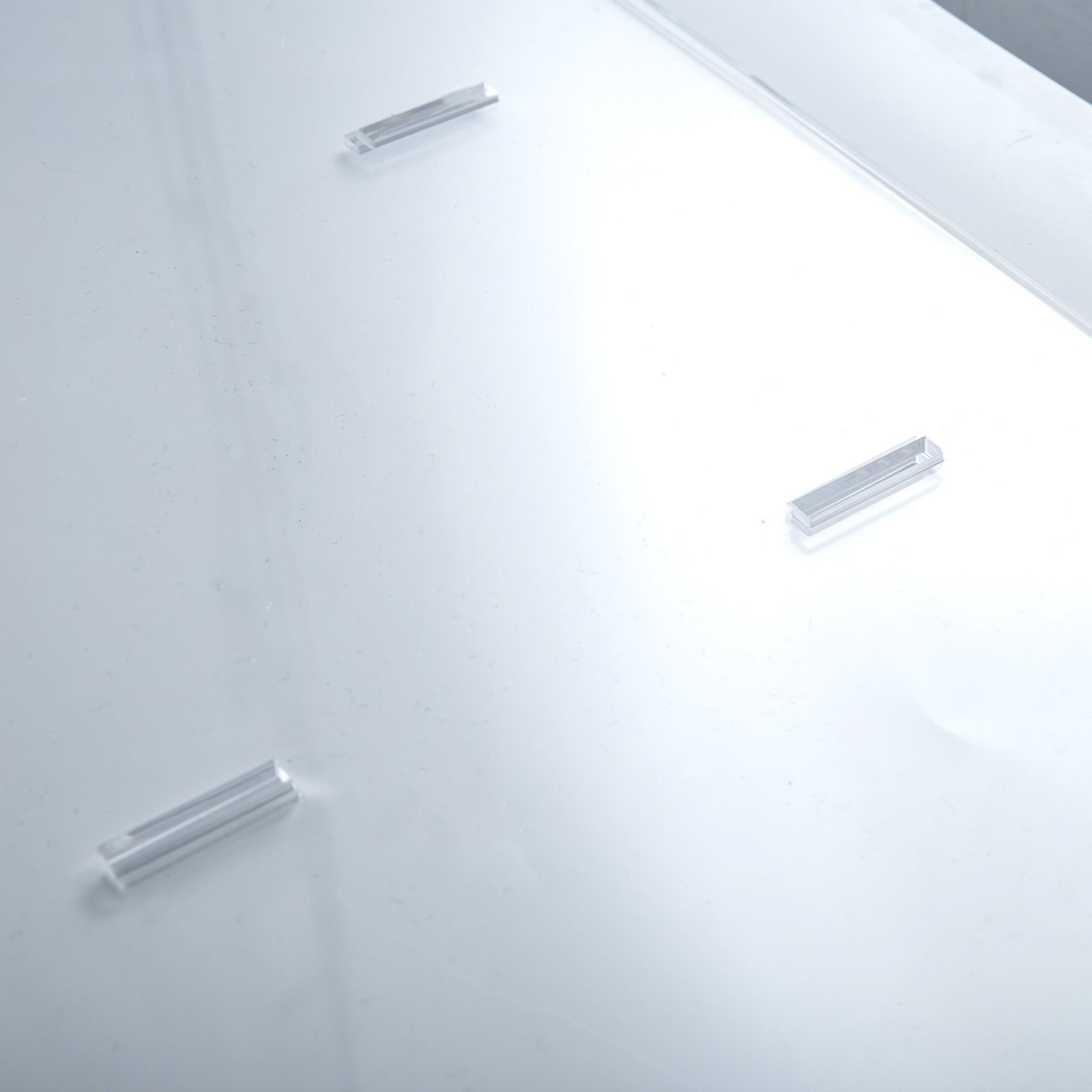 Acrylic Display Cabinet 4 Shelves L52 x W24 x H49cm Clear Cupcake Bakery PRO