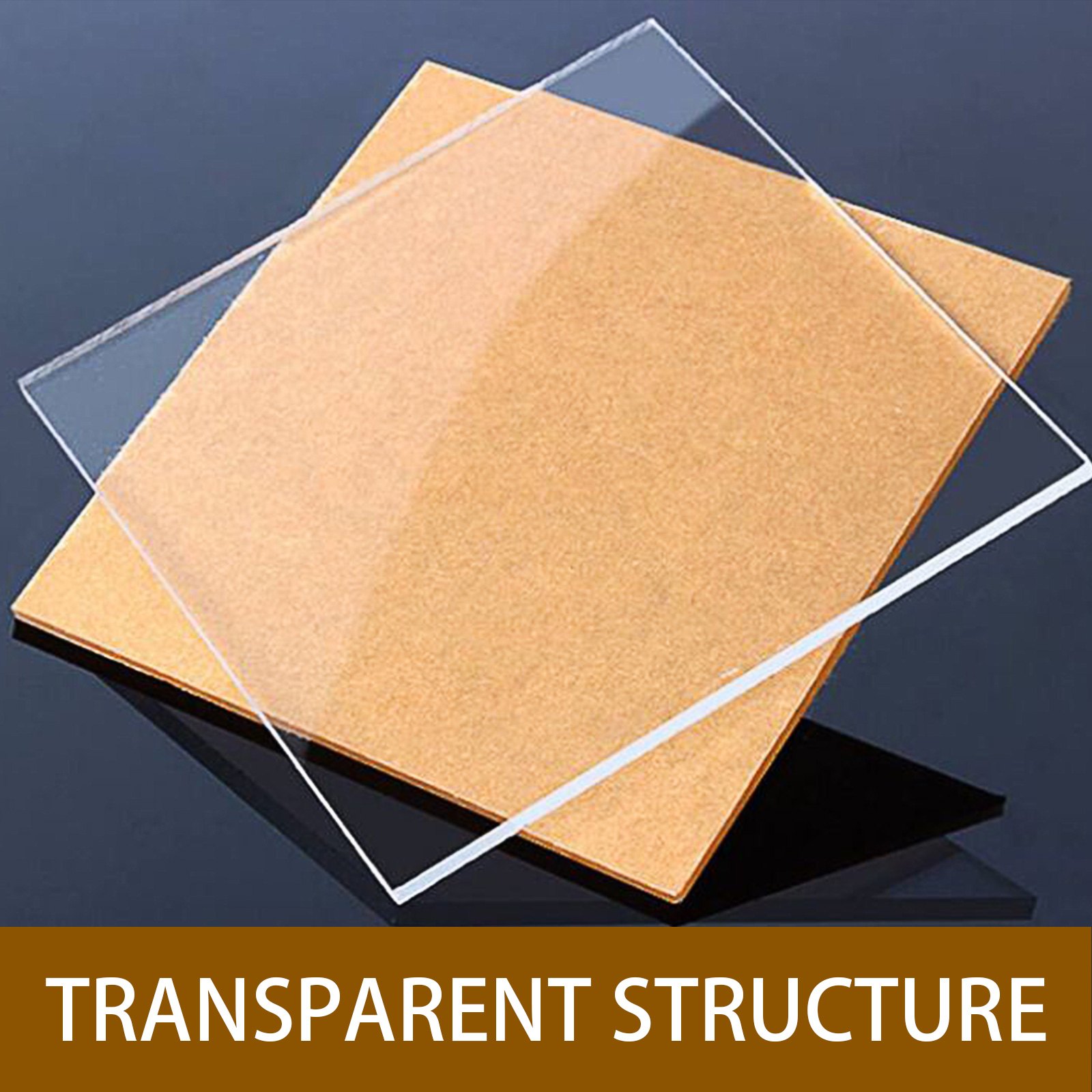 Acrylic Display Cabinet 4 Shelves L52 x W24 x H49cm Clear Cupcake Bakery PRO