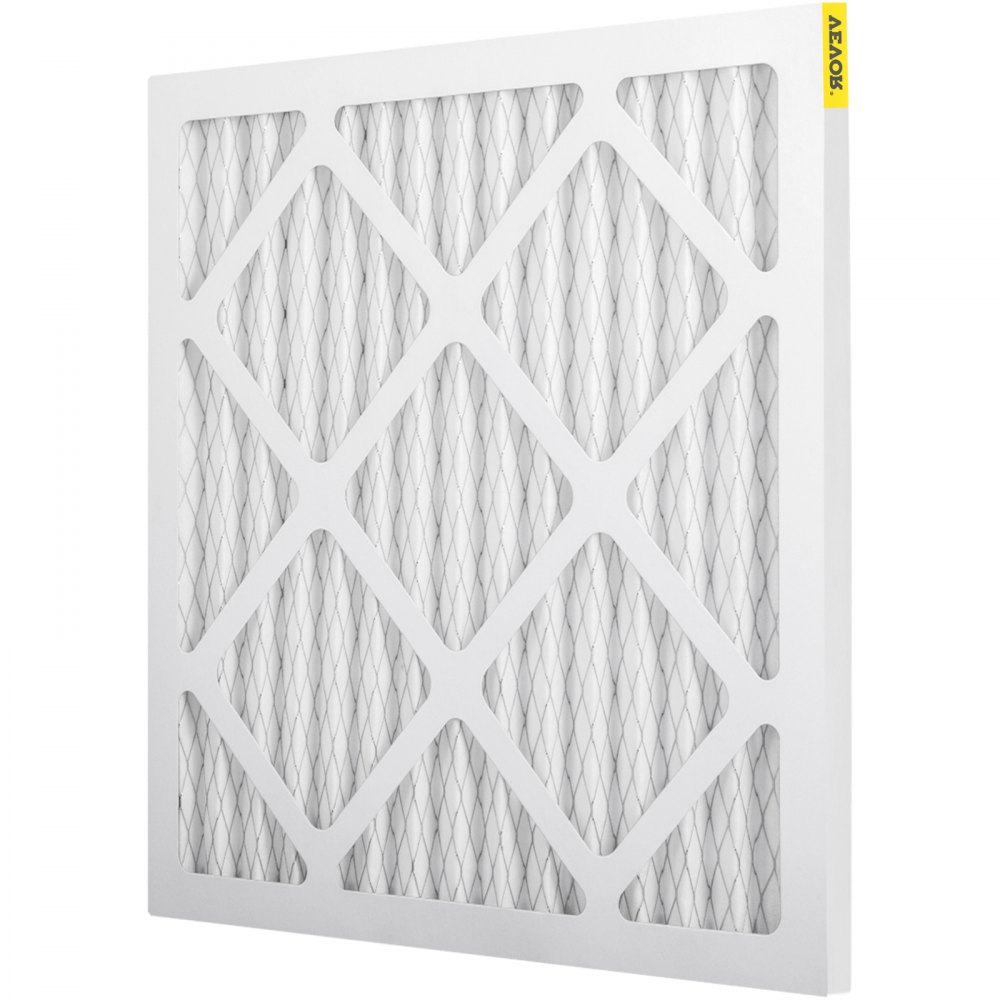 VEVOR HEPA Replacement Filter, 16''x16'' AC Filter, 12pcs HVAC Pleated Air Filter, AC Furnace Filter Replacement Set, MERV 8, Good for Home, Commercial Capture Particles, Fit for Dri-Eaz DefendAir HEPA