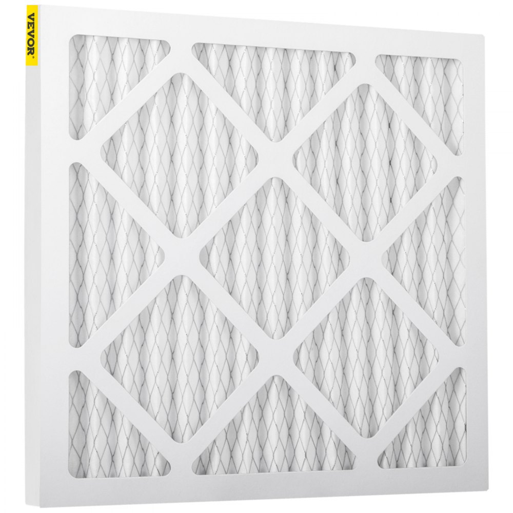Filtro de repuesto VEVOR HEPA, filtro de CA de 16 x 16 pulgadas, 10 filtros de aire plisados HVAC, juego de repuesto de filtro de horno de CA, MERV 8, bueno para el hogar, partículas de captura comercial, apto para Dri-Eaz DefendAir HEPA
