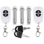 remote controls, anchor bolts, and keys for VEVOR automatic parking lock.
