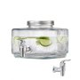 Drink Dispenser 0.8 Gal Beverage Dispenser for Parties Glass with Spigot