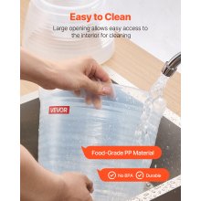 Drink Dispenser 2.64 Gal Beverage Dispenser for Parties Plastic with Spigot