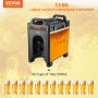 VEVOR Insulated Beverage Dispenser, 2.5 Gallon, Food-grade LDPE Hot and Cold Beverage Server, Thermal Drink Dispenser Cooler with 0.9 in PU Layer Two-Stage Faucet Handle, for Restaurant Drink Shop