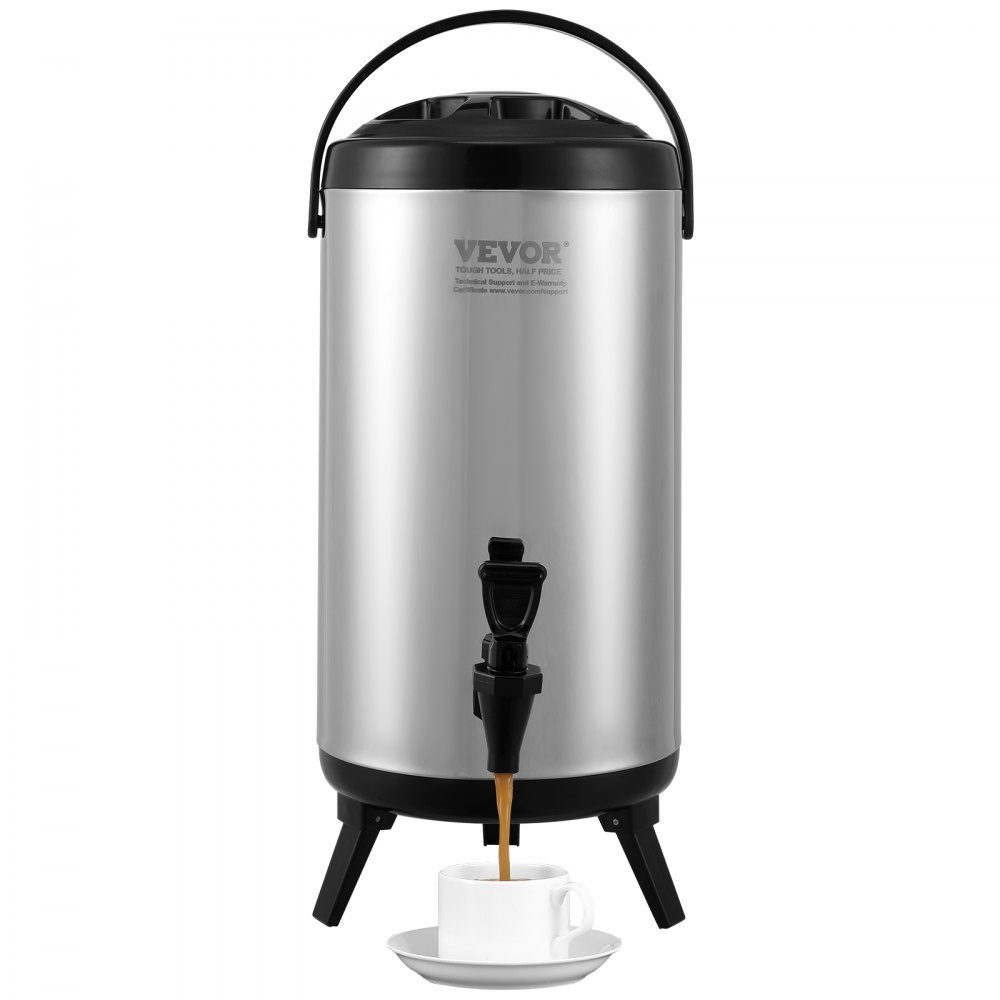 VEVOR Commercial Coffee Urn 65 Cup Stainless Steel Coffee Dispenser Fast  Brew BSYKF65SUS304P18XV1 - The Home Depot