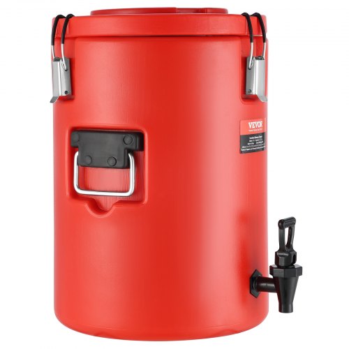 LTLWSH Drankdispenser met tapkraan, voor Picknick, Zwembadfeest en Sociale Evenementen (6-delige set: 2.8L koelkast waterkoker x1 glazen bekers x4 dubbellaags opbergrek x1),Stainless steel faucet