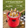 VEVOR Insulated Beverage Dispenser, 8 Gal/30.3L Thermal Hot and Cold Drink Server Dispenser with Spigot, Food-Grade Cooler Jug with 304 Stainless Steel Interior, for Tea Coffee Restaurant Outdoor