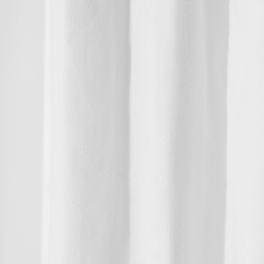 VEVOR Shower Curtain Liner, 8G Heavy-Duty PEVA Shower Liner, 2-Pack Waterproof Plastic Liners with 3 Magnets and 12 Rust-Resistant Metal Grommet, for Bathroom Showers & Bath Tubs, 72 x 72 in (White)
