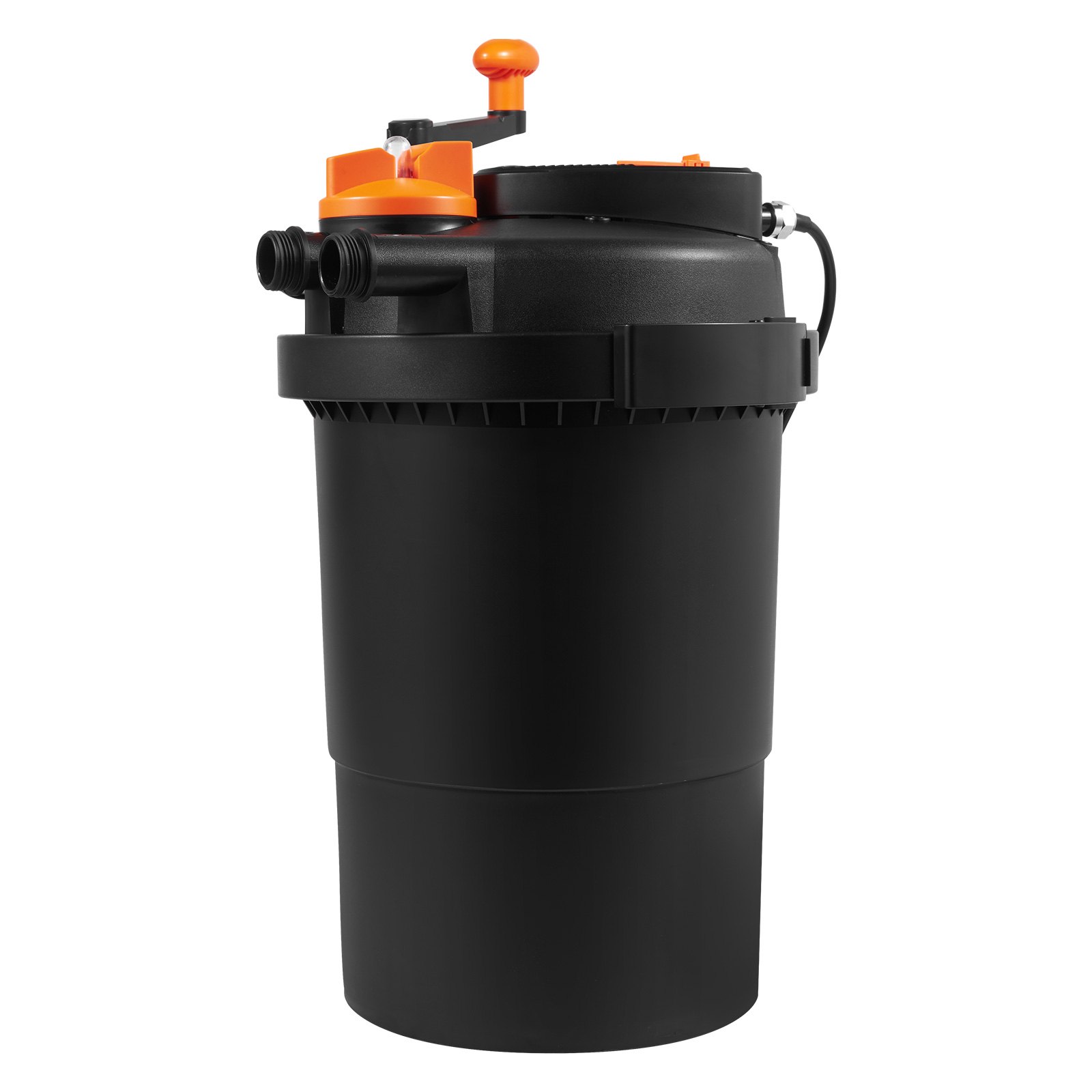 VEVOR Bio Pressure Pond Filter, Up to 2000 Gallons, with 13W UV-C Light, 1840 GPH, Pressurized Biological Pond Filter System Filtration Equipment for Fountain Pool, Koi Fish Aquarium Tank Garden Water