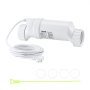 Sistema de cloración de agua salada VEVOR, celda de cloración para piscinas compatible con Hayward W3T-Cell-3 (T3), sistema de cloración de agua salada para piscinas enterradas de hasta 15 000 galones, cable de alimentación de 4,5 m, color blanco