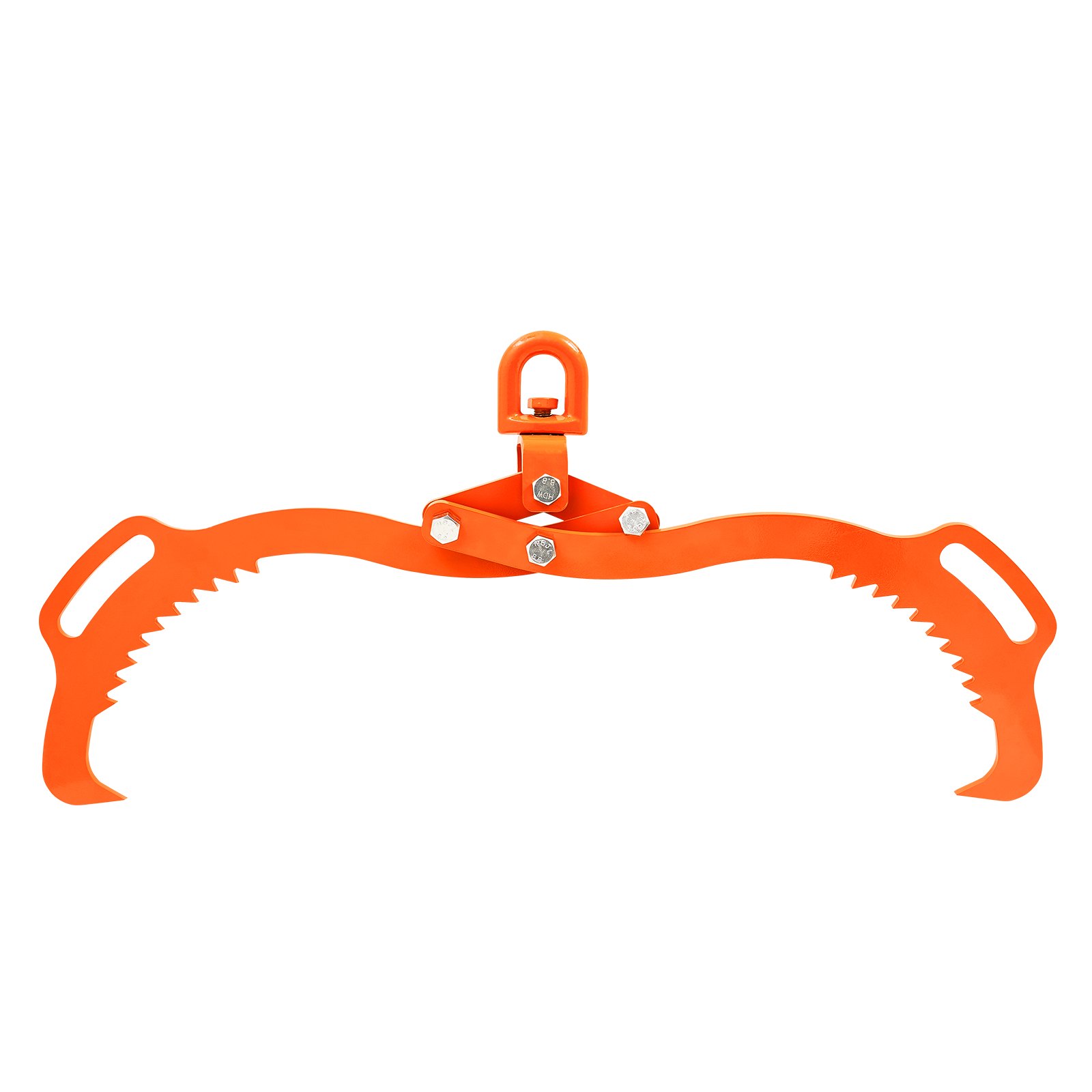 VEVOR 28in Log Lifting Tongs 2 Claw  Solid Steel Log Grapple Swivel Log Lifter