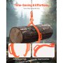 VEVOR 32in Log Lifting Tongs, 2-Claw Log Tongs, Heavy Duty Steel Log Grapple, 1543LBS Lifting Capacity, Swivel Log Graper Timber, Eagle Claw Design, Log Skidding Tongs for Trucks, Tractors, Forklifts