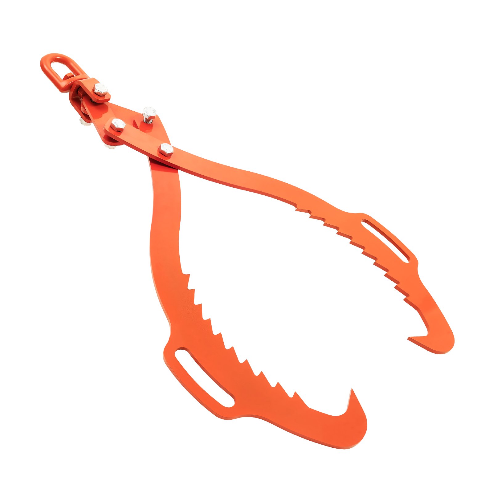 VEVOR 710mm Log Lifting Tongs, 2-Claw Log Tongs, Heavy Duty Steel Log Grapple, 700KG Lifting Capacity, Swivel Log Graper Timber, Eagle Claw Design, Log Skidding Tongs for Trucks, Tractors, Forklifts