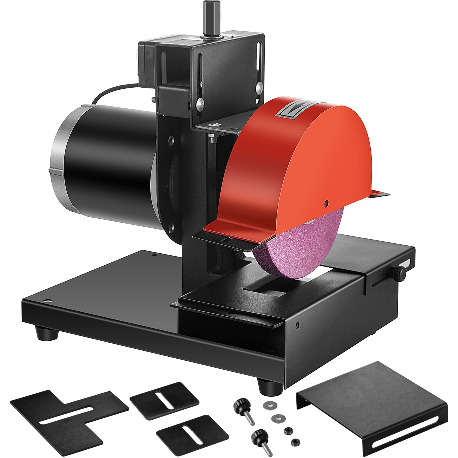 Amoladora de cuchillas VEVOR Amoladora de cuchillas para cortacésped 375W Amoladora de banco de velocidad variable