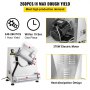 VEVOR Stainless Steel Electric Pizza Dough Roller, Max 12'' Pizza Dough Roller Sheeter, 370W Automatic Pizza Dough Roller, Suitable for Noodle Pizza Bread and Pasta Maker Equipment