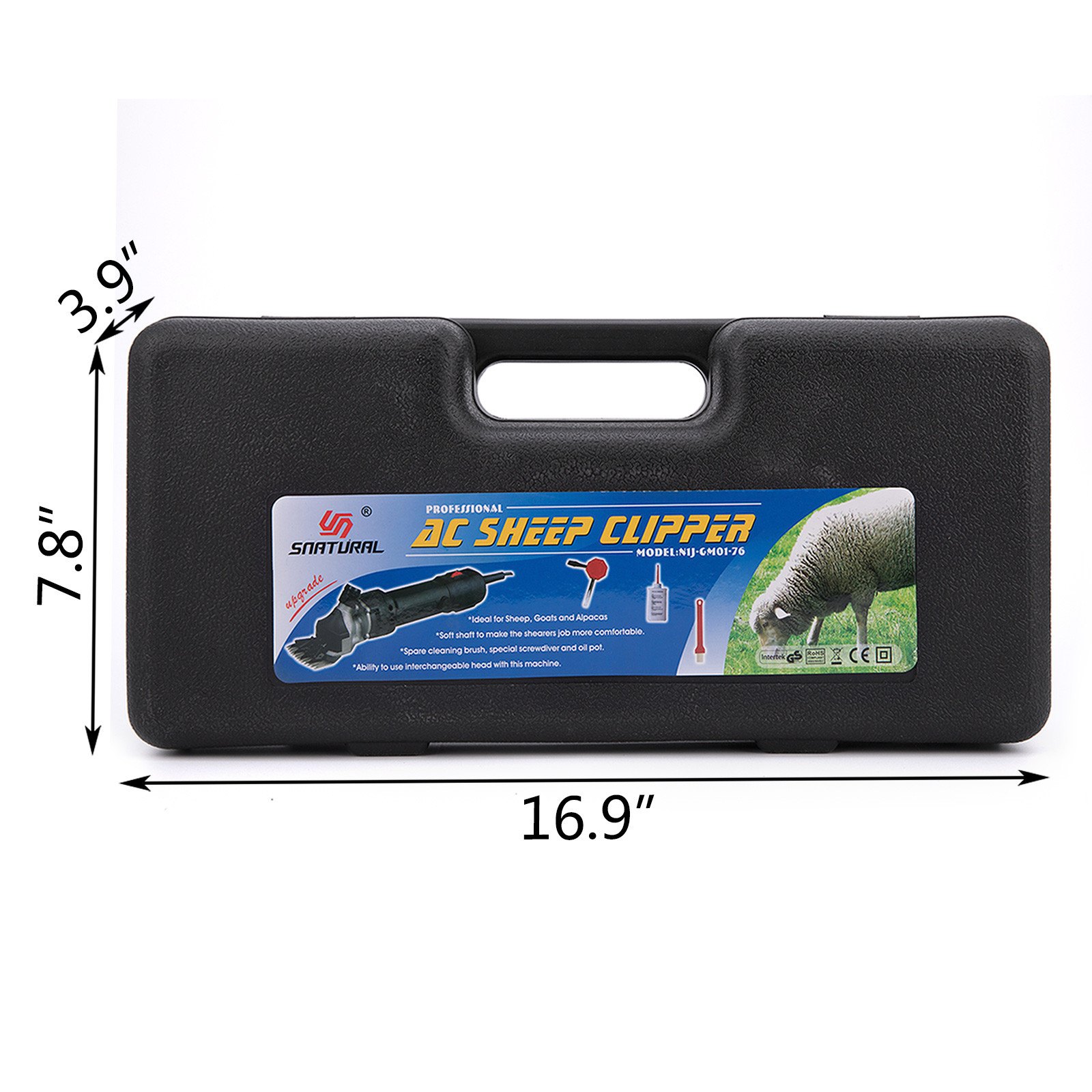 650w Black Electric Shearing Clippers Shears Farm Machine Animal Comfortable