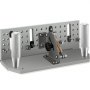 VEVOR Belt Grinder Knife Jig, 9-4/5\'\' Long Sharpening Locator, 85°~ 115°Adjustable Angle, Belt Knife Sharpener Jig with Dual Handles, Knife Making Angle Grind Guide for Belt Sander Machine - Large