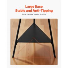 VEVOR Coat Rack Freestanding Coats Rack Stand with 2 Shelves & 6 Hooks