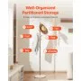 VEVOR Coat Rack Freestanding Coats Rack Stand with Stable Marble Base & 8 Hooks
