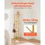 VEVOR Coat Rack Freestanding Coat Rack Stand with Quartz Stone Base & 9 Hooks