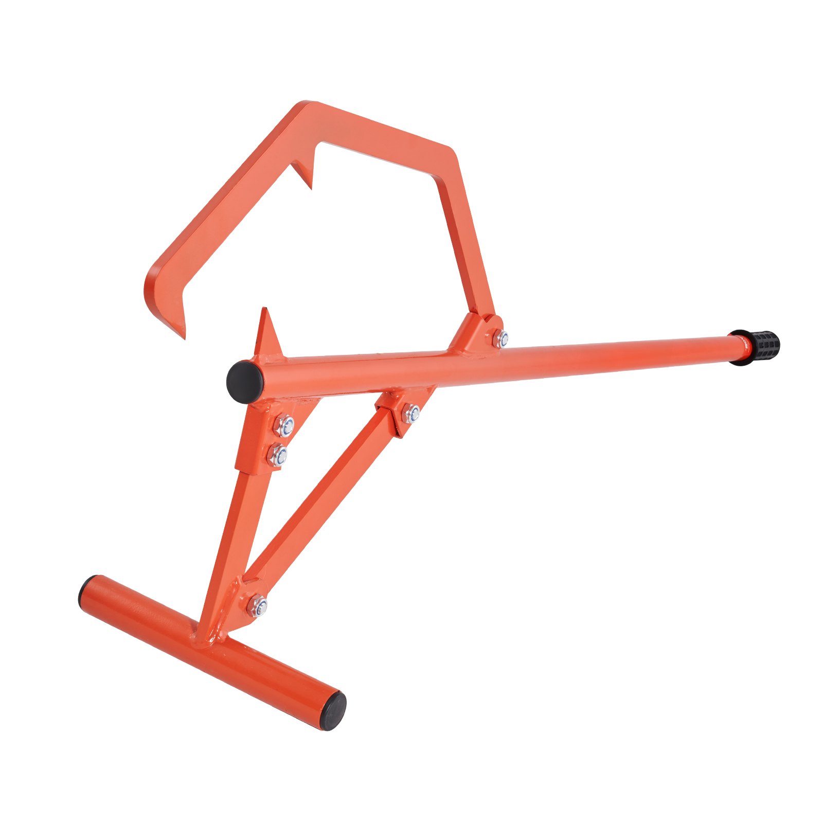 VEVOR Timberjack, 1219 mm, Heavy Duty Steel Log Roller, Log Lifter with Adjustable Cant Hook, Logging Tools Log Jack for Logs Ups to 635mm Dia, Timber Jack for Rolling Cutting and Lifting Logs