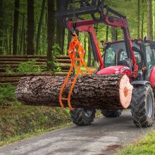 Cârlig cu gheare pentru lemn VEVOR, 28 inchi cu 4 gheare pentru clește de tăiat, clește pivotant de ridicare a buștenilor din oțel, design cu gheare de vultur cu capacitate de încărcare de 2205 lbs/1000 kg pentru tractoare, ATV-uri, camioane, stivuitoare
