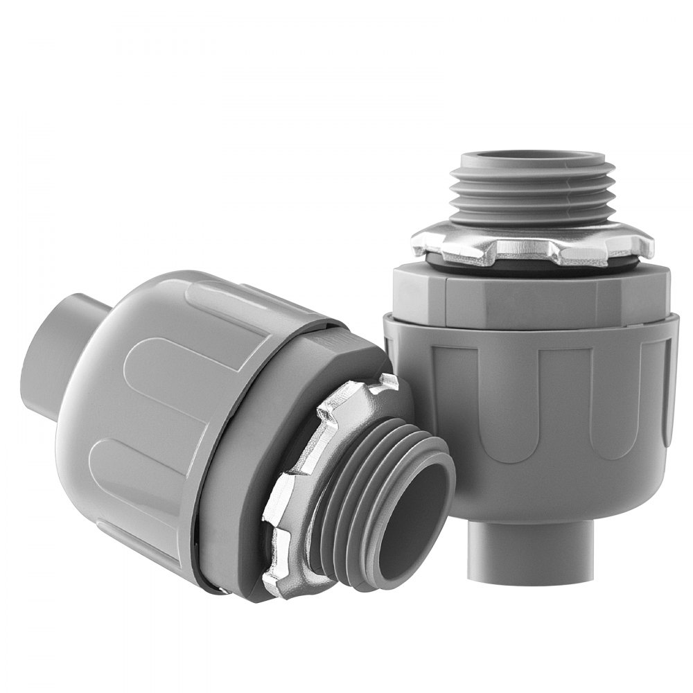 Conector hermético para conductos no metálicos VEVOR de 1/2 pulg. (100 unidades)