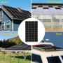 Vevor 120 Watt Solar Panel Kit 12v Solar Battery Charger For Rv Boat Home Camp