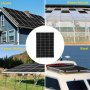 Vevor 2pcs 150w Solar Panel Kit 12v Solar Battery Charger For Rv Boat Home Camp