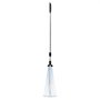 VEVOR Leaf Rake, 15 Metal Tines, Adjustable Garden Rake for Lawns with 7.5-22.4 Inch Wide Head & 32-63 Inch Long Handle, Heavy Duty Stainless Steel Small Leaves Tool for Gardening Camping Yard Grass