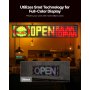 40x8 in Programmable LED Sign Digital Scrolling Display Board P10 Full-color