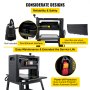 1500w 12.5" Bench Top Wood Planer Thickness Planer Thicknesser + 2 Blades Stand