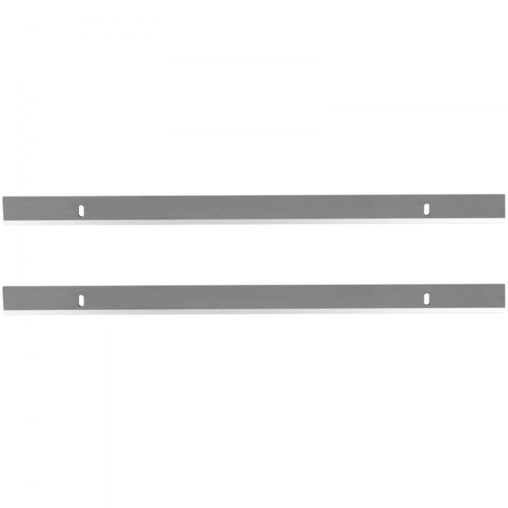 VEVOR Planer Blades 12-1/2 Inches Planer Knives 319x18.2x3.2 mm HSS Knives for VEVOR Planer HSS Planer Blades Single Edges Replaceable Knife for Craftsman Planer Mb1931 Emb1931 1Set/2PCs(12.5inch)