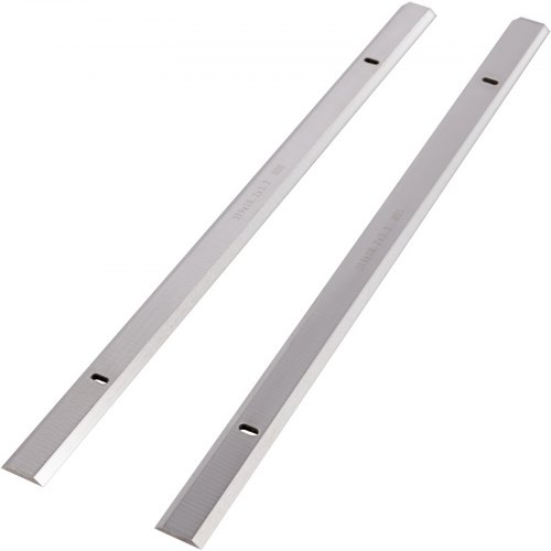VEVOR Planer Blades 12-1/2 Inches Planer Knives 319x18.2x3.2 mm HSS Knives for VEVOR Planer HSS Planer Blades Double Edges Replaceable Knife for Craftsman Planer Mb1931 Emb1931 1Set/2PCs(12.5inch)
