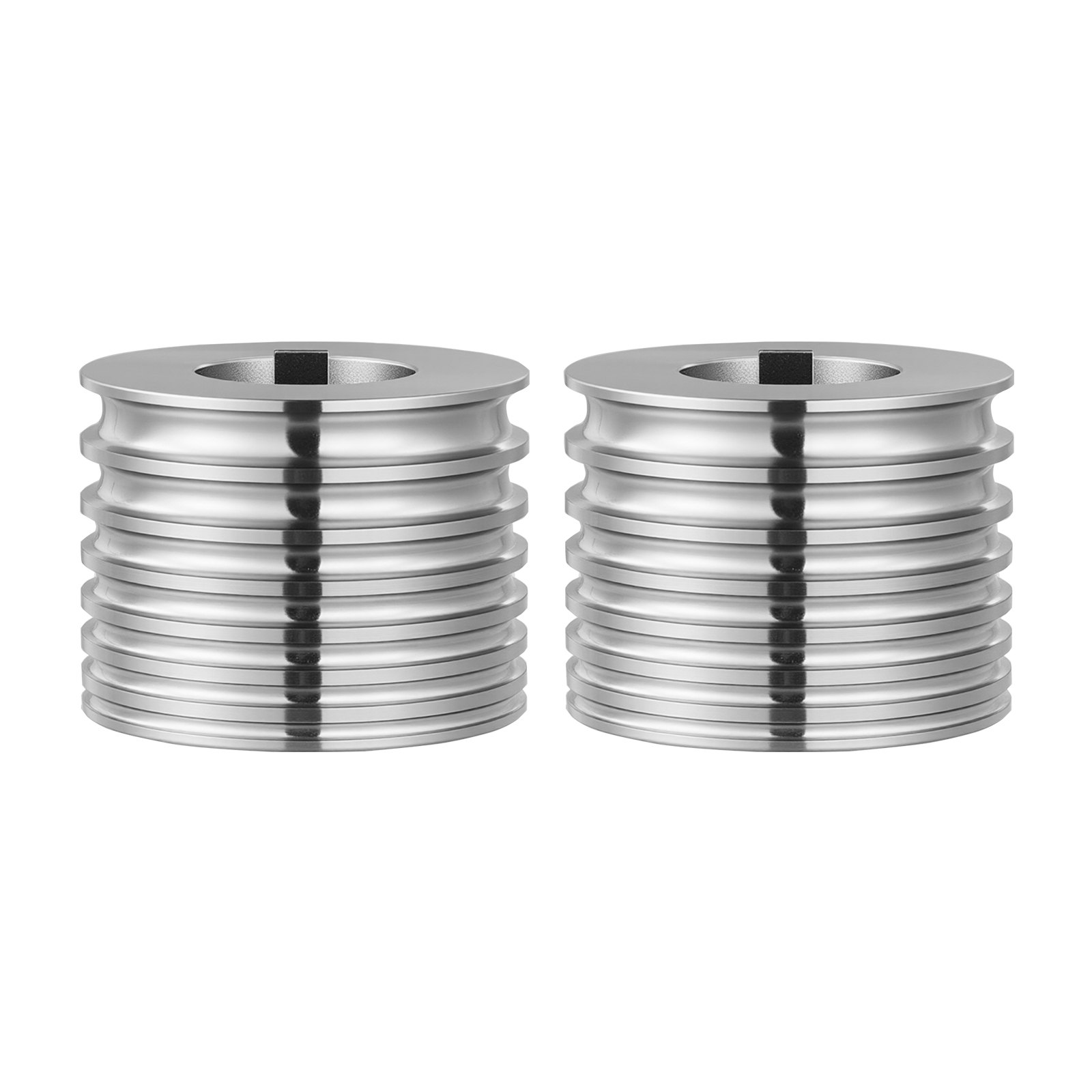 VEVOR Replacement Roller for Rolling Mill 7 Sizes Grooves 2 Oval Rollers, Jewelry DIY Tool Accessory Parts, Premium Alloy Steel, Easy Installation, for Pressing Ductile Metals, Gold, Silver, Brass