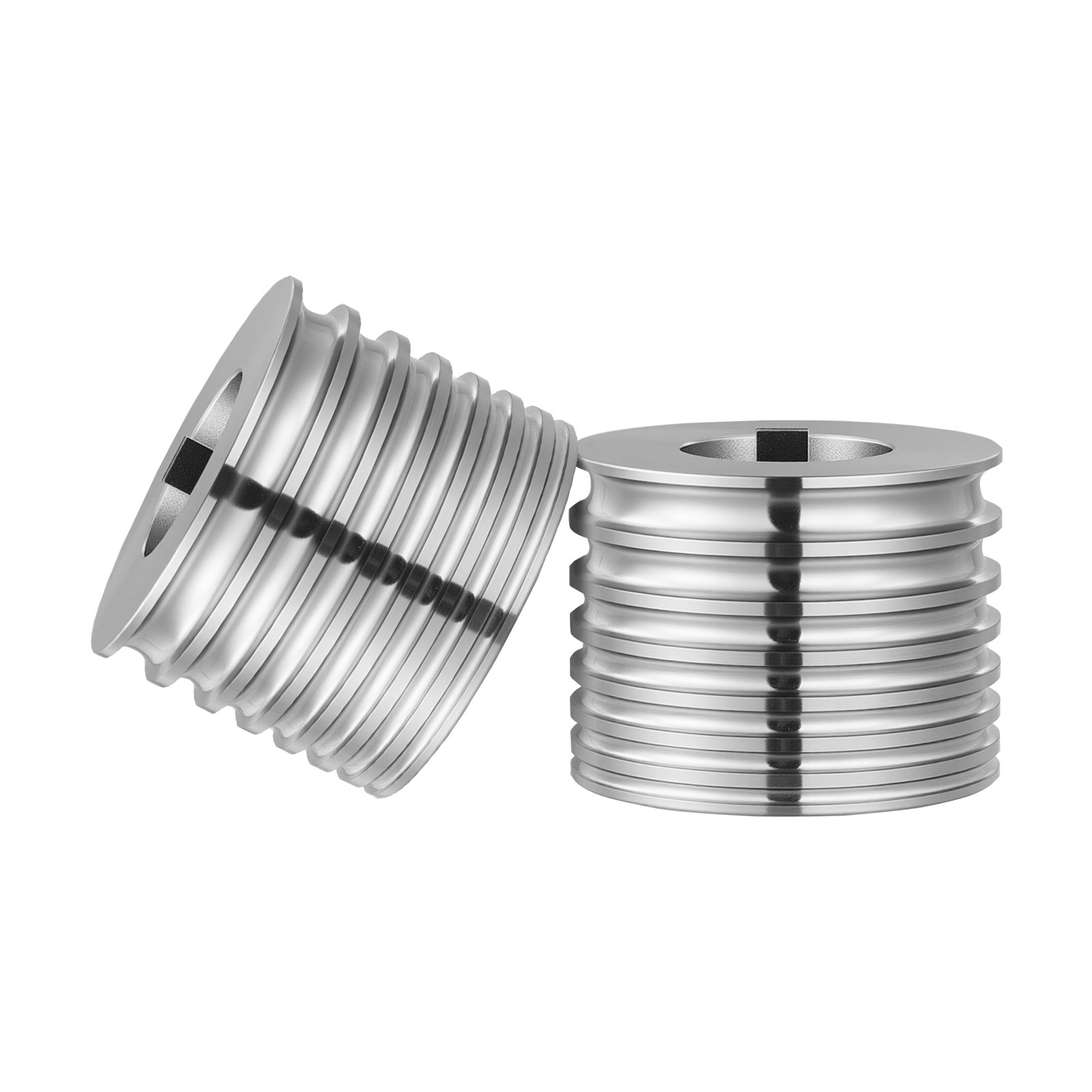 VEVOR Replacement Roller for Rolling Mill 7 Sizes Grooves 2 Oval Rollers, Jewelry DIY Tool Accessory Parts, Premium Alloy Steel, Easy Installation, for Pressing Ductile Metals, Gold, Silver, Brass