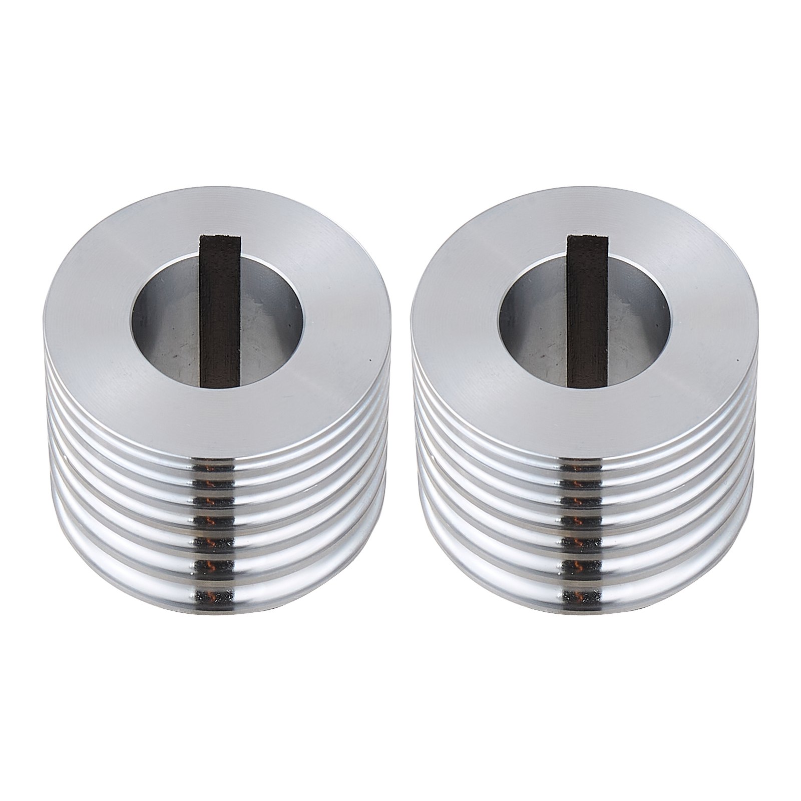 VEVOR Replacement Roller for Rolling Mill 7 Sizes Grooves 2 Oval Rollers, Jewelry DIY Tool Accessory Parts, Premium Alloy Steel, Easy Installation, for Pressing Ductile Metals, Gold, Silver, Brass