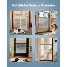 RV Screen Door Protector 24 x 26 in Door Grille Easy to Install and Disassemble
