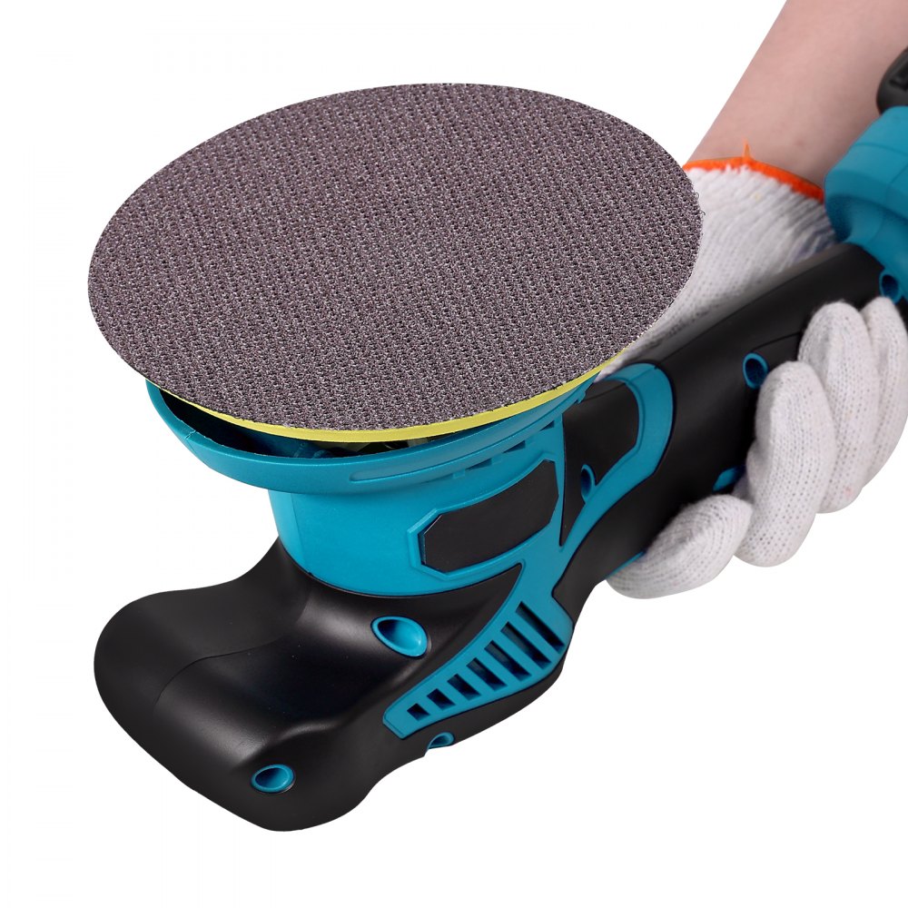 VEVOR 5-inch Mesh Abrasive Sanding Discs, 50PCS 120 Grit Anti-Clogging Ceramic Sandpapers Dust Free, Hook-and-Loop Sanding Discs for Metal Wood Plaster Sanding, Car Body Repair, Paint Removal
