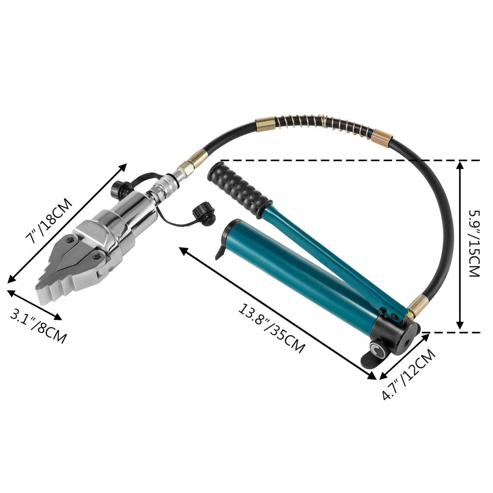FYP-55 Hydraulic Flange Spreader 10 Ton Flange Separator Expander w/ Hand Pump