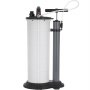 VEVOR Pneumatic Fluid Extractor 9.0 Liter Oil Extractor Pump, Air Operated Oil Coolant Brake, Pneumatic/Manual Oil Extractor Marine, Easy-to-use for Automobile Fluids Vacuum Evacuation