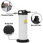 VEVOR Pneumatic Fluid Extractor 9.0 Liter Oil Extractor Pump, Air Operated Oil Coolant Brake, Pneumatic/Manual Oil Extractor Marine, Easy-to-use for Automobile Fluids Vacuum Evacuation