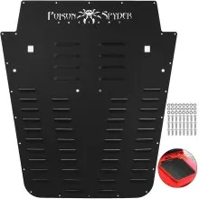 VEVOR Aluminum Poison Spyder Vented Hood Louver for 2007-2018 Jeep Wrangler JK