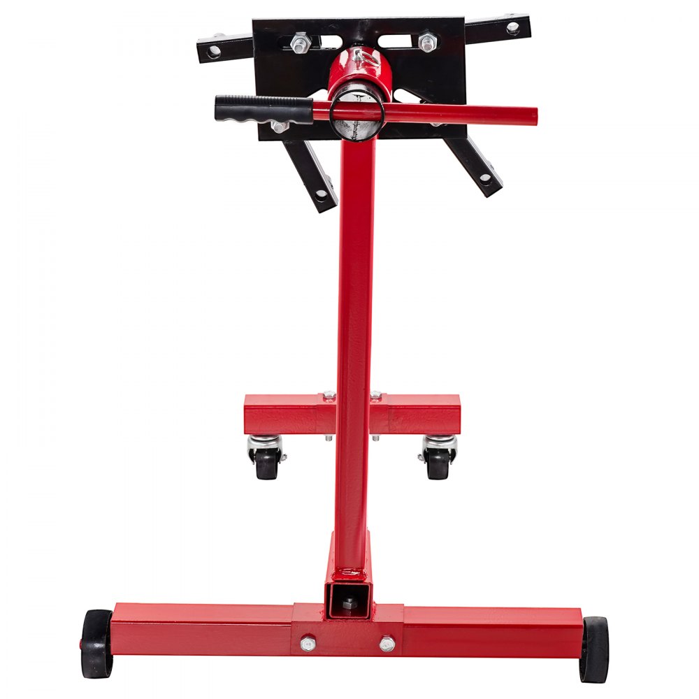 VEVOR Engine Stand 1000LBS Capacity Motor Stand Engine Hoist Rotating Automotive Tools in Heavy Duty Steel with 4 Iron Caster Wheels Maintenance Equipment for Auto Car Truck Jack