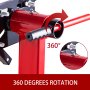 VEVOR Engine Stand 1000LBS Capacity Motor Stand Engine Hoist Rotating Automotive Tools in Heavy Duty Steel with 4 Iron Caster Wheels Maintenance Equipment for Auto Car Truck Jack