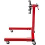 VEVOR Engine Stand 1250LBS Capacity Motor Stand Engine Hoist Rotating Automotive Tools in Heavy Duty Steel with 4 Iron Caster Wheels Maintenance Equipment for Auto Car Truck Jack