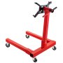 VEVOR Engine Stand 1250LBS Capacity Motor Stand Engine Hoist Rotating Automotive Tools in Heavy Duty Steel with 4 Iron Caster Wheels Maintenance Equipment for Auto Car Truck Jack